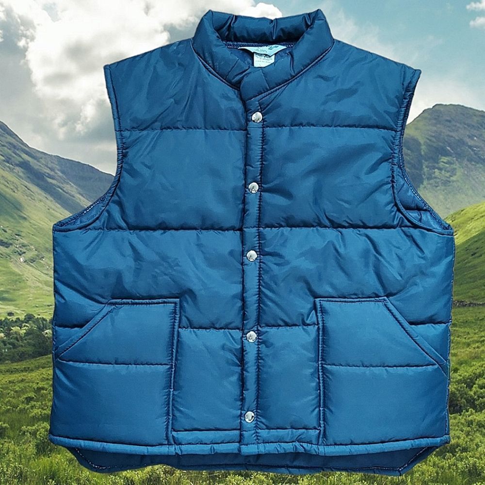 🔥VTG 80's Puffer Hiking Vest🔥